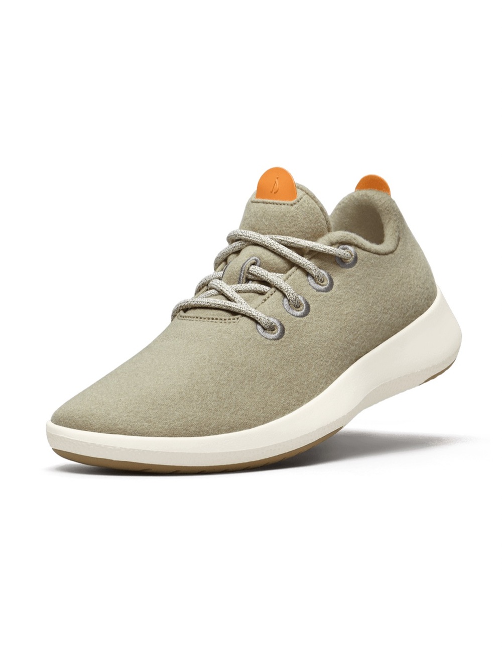 Allbirds Women's Wool Runner Mizzles Sneakers Cardamom Cream Sole Size 9